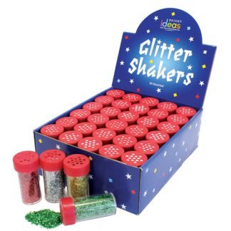 BI0549 Assorted Glitter Shakers 30 x 18g