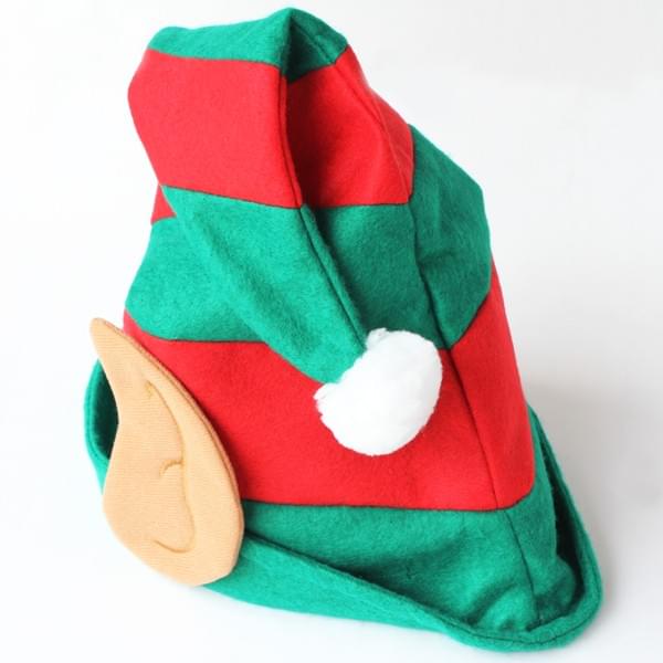 BI0963 Christmas Felt Elf Hat with Ears