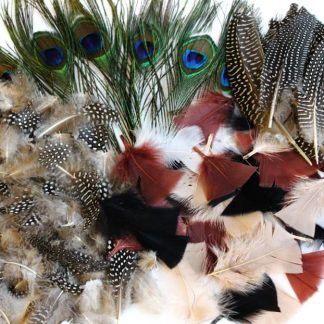 BI2595 Natural Feathers mixed pack