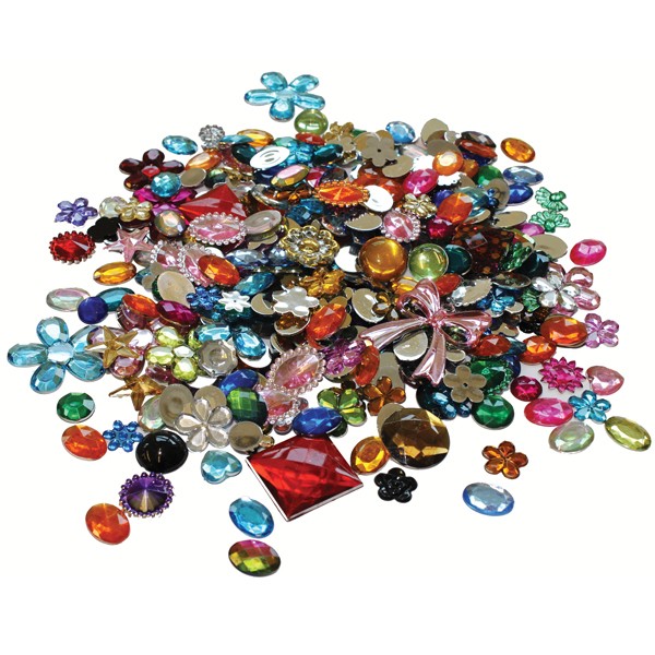 Acrylic Jewels and Gemstones 454g
