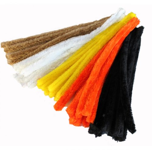 Extra Wide Chenille Pipe Cleaner Stems 300mm PK50 | Wholesale