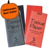 Orange & Black Tissue Paper PK05