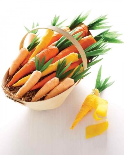 Crepe Carrots