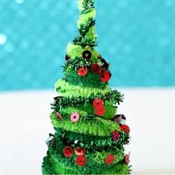 Pipe Cleaner Christmas Tree