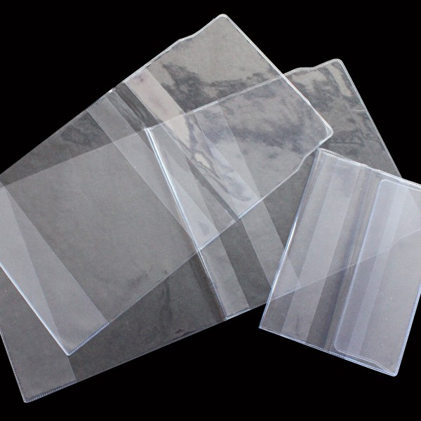 PVC Clear Jacket Book Covers - Assorted Sizes