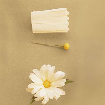 tissue paper flower