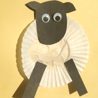 Spring craft sheep