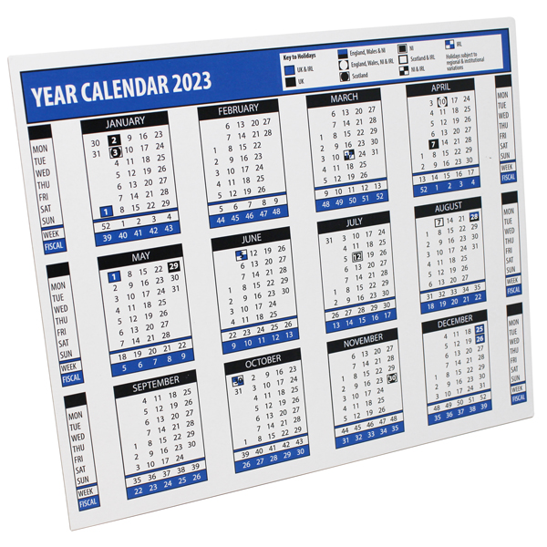 BI0453(23) Desk Calendar Front