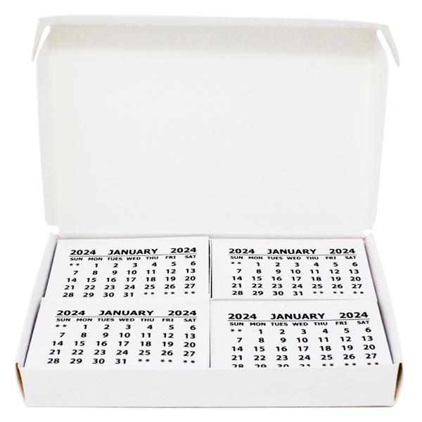 BI0484(24) 2024 Calendar Tabs PK50 Box
