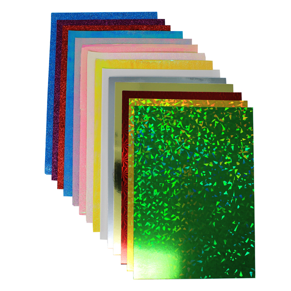 BI2641 – Glitter paper and special papers Mirror Card A4