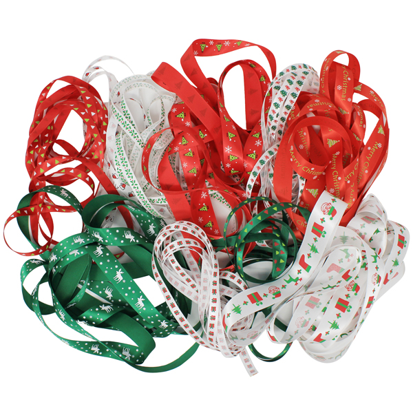 BI3036 Christmas Ribbons Set Loose